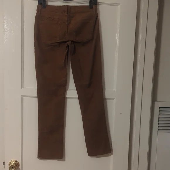 J. Crew Brown Skinny Corduroy Pants Vintage Matchstick City Fit - Picture 5 of 9
